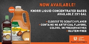 New Knorr® Professional Product