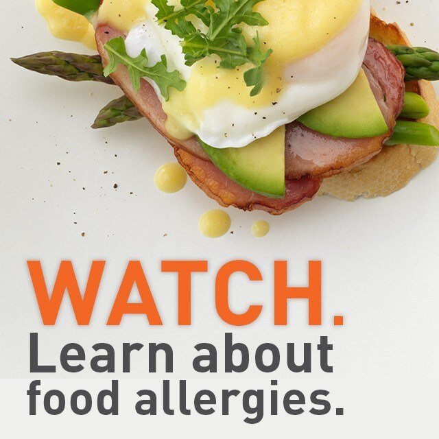 Watch. Learn. Food Allergies Today.
