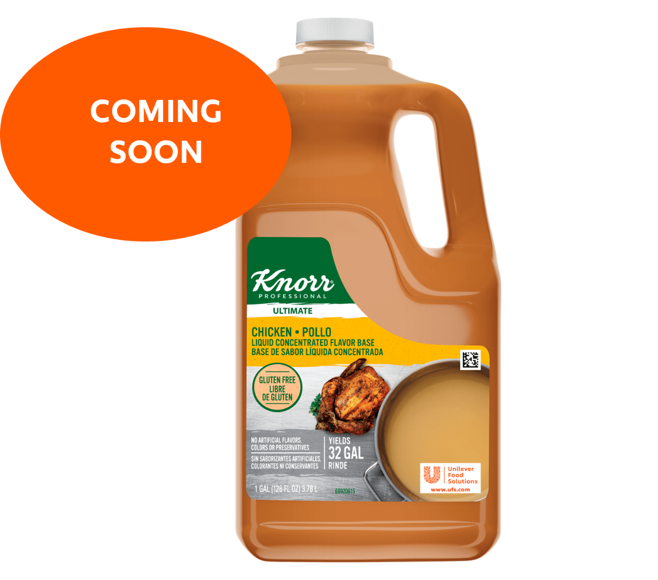Knorr® Professional Chicken Liquid Concentrated Base 1 Gallon Knorr® Professional Chicken Liquid Concentrated Base 1 Gallon