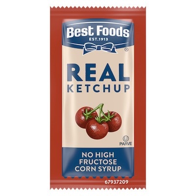 Best Foods® Real Ketchup 1000 x 0.32 oz Best Foods® Real Ketchup 1000 x 0.32 oz