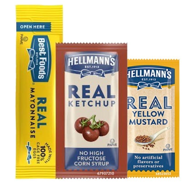 Tasty Condiment Stick Packs