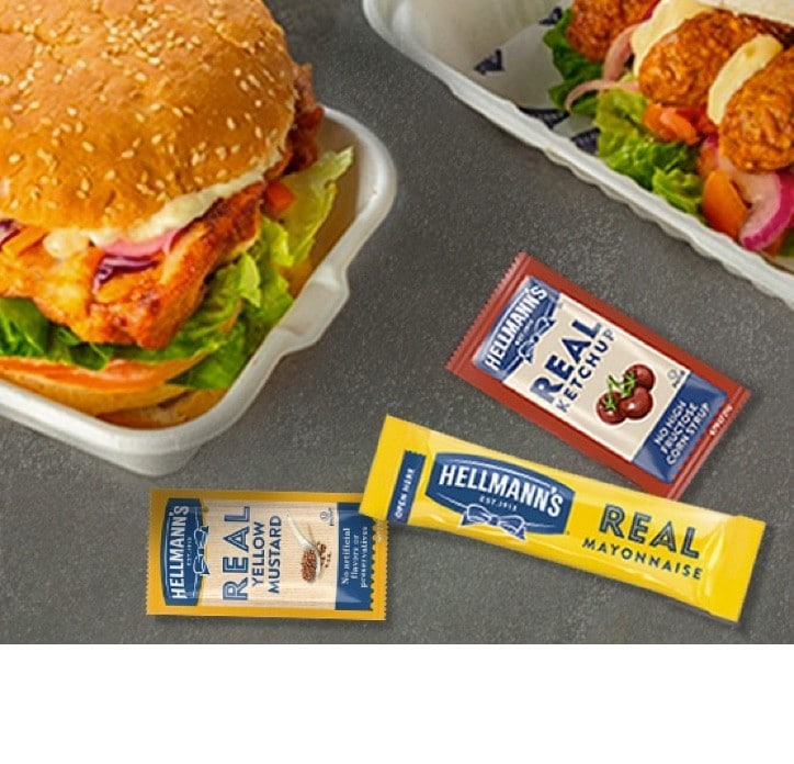 Tasty Condiment Stick Packs