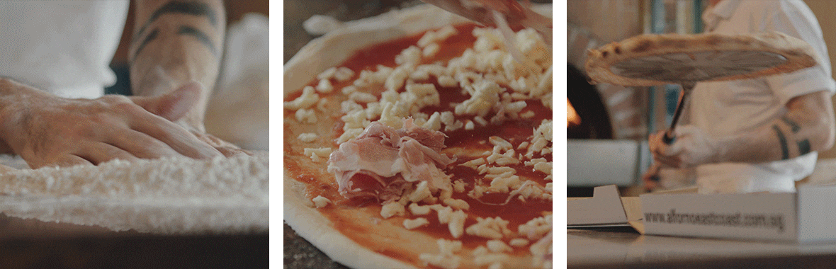3 steps of pizza delivery 3 steps of pizza delivery