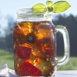 Fresh Berry Iced Tea Punch Fresh Berry Iced Tea Punch