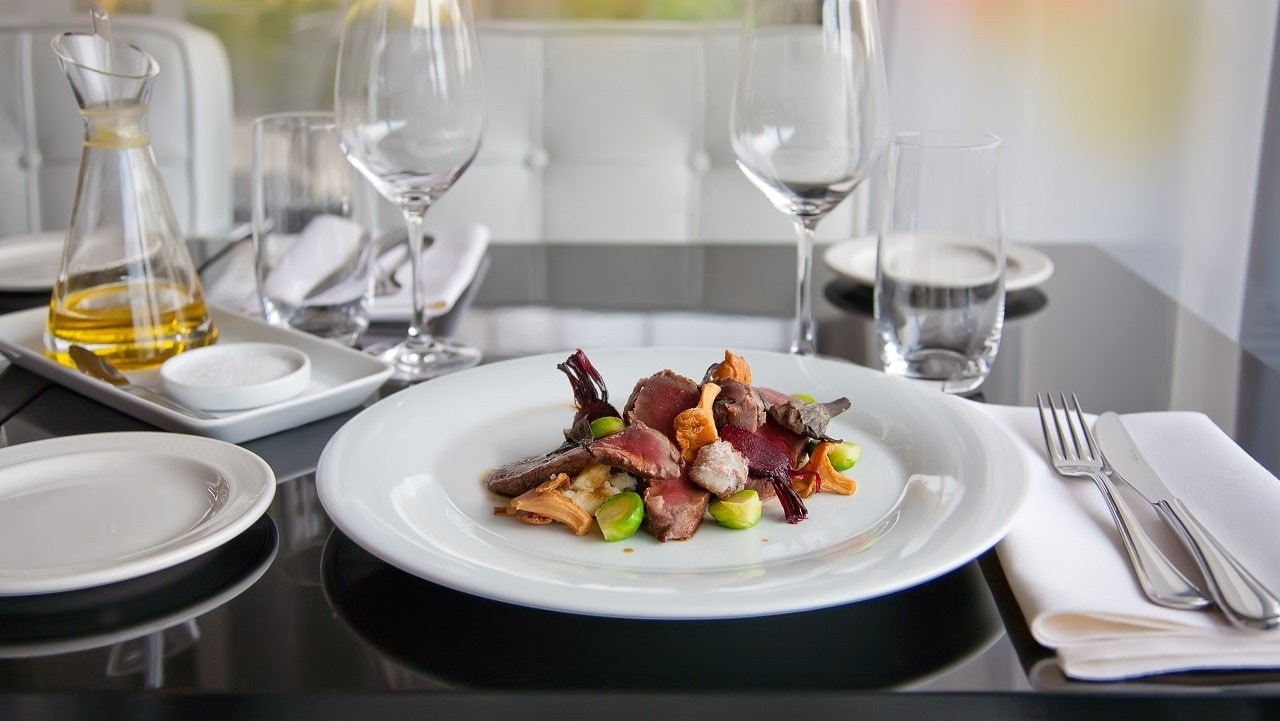 fine dining at the restaurant fine dining at the restaurant