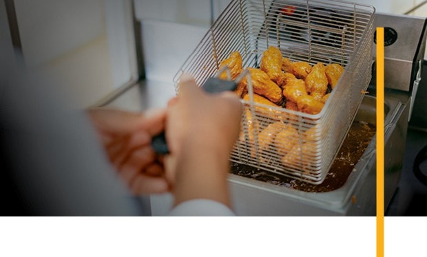 Chicken wings before being fried Chicken wings before being fried