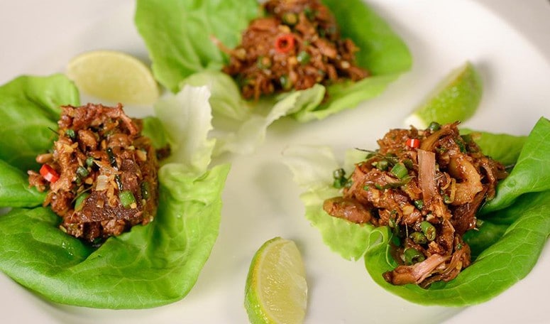 Vegetarian Lettuce Cups: Love at First Sight Vegetarian Lettuce Cups: Love at First Sight