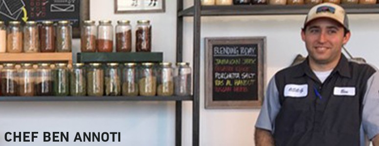 Chef Ben Annoti Image of Chef Ben at this new restaurant