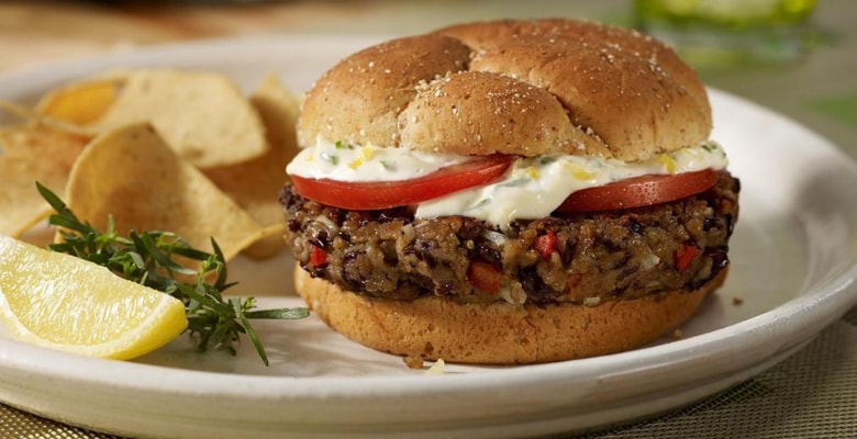 Meatless Alternative - Black Bean Burger Meatless Alternative - Black Bean Burger
