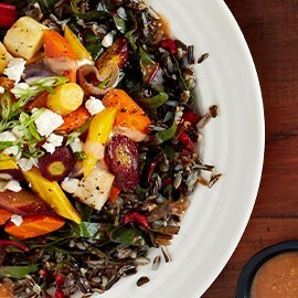Balsamic Maple Miso Glazed Root Vegetable Salad Balsamic Maple Miso Glazed Root Vegetable Salad