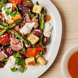 Roasted Asparagus & Prosciutto Salad Roasted Asparagus & Prosciutto Salad