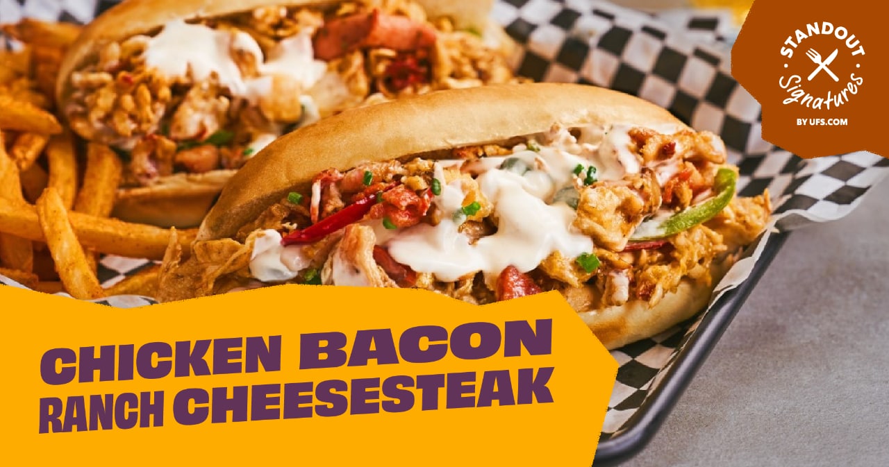 Chicken Bacon Ranch Cheesesteak