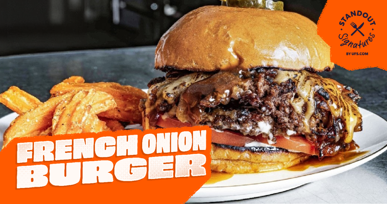 French Onion Burger
