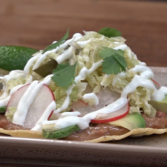 Red Bean Tostada Red Bean Tostada