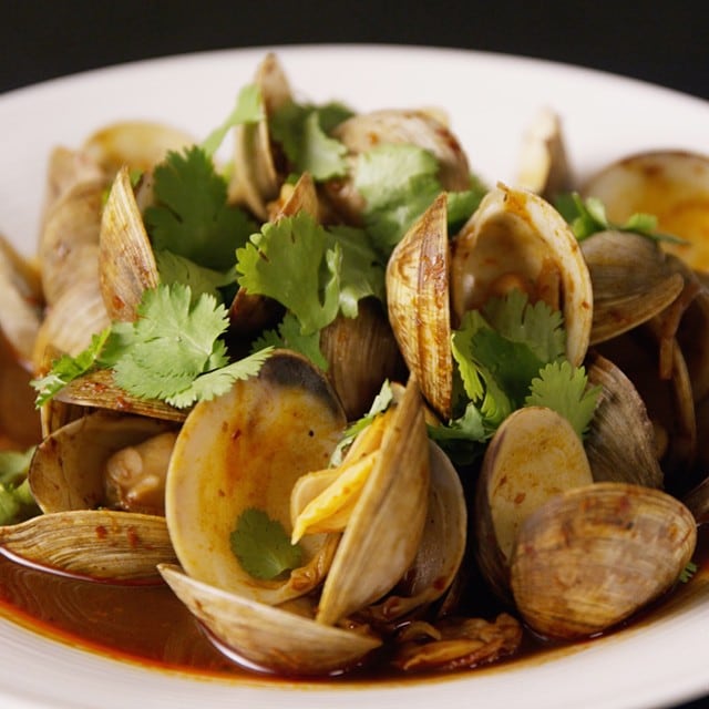 Watch Chef Kyle Jakobi Prepare Surf n' Turf Clams