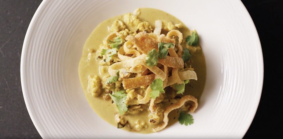 Watch Chef Einav Prepare Cauliflower Khao Soi