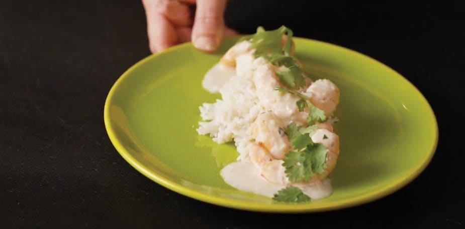 A Thai Classic: Shrimp Curry with Coconut Steamed Rice