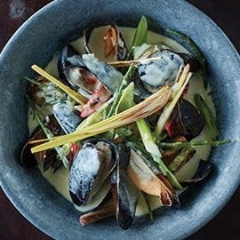 Thai Green Curry with Seafood Thai Green Curry with Seafood