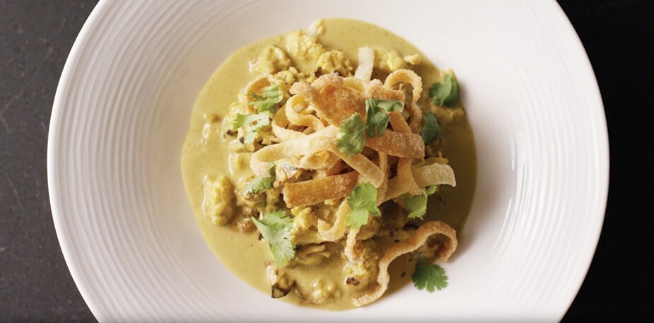 Watch Chef Einav Prepare Cauliflower Khao Soi