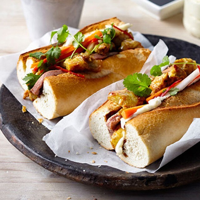 Vietnamese Banh Mi Sandwich