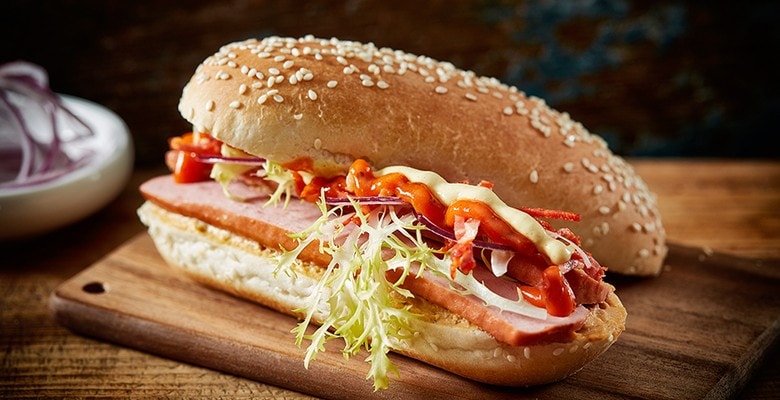 orinetal hot dog orinetal hot dog