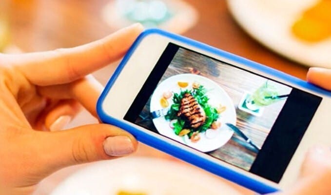 Taking a photo of your food creations Taking a photo of your food creations