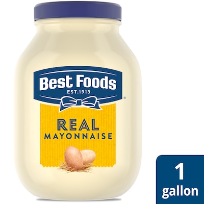 Best Foods® Real Mayonnaise 4 x 1 gal - Best Foods Real Mayonnaise for Food Service Gallon is a perfect balance of acidic and sweet flavor.
