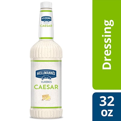 Hellmann's® Classics Caesar Salad Dressing 6 x 32 oz - To your best salads with Hellmann's® Classics Caesar Salad Dressing (6 x 32 oz) that looks, performs and tastes like you made it yourself.