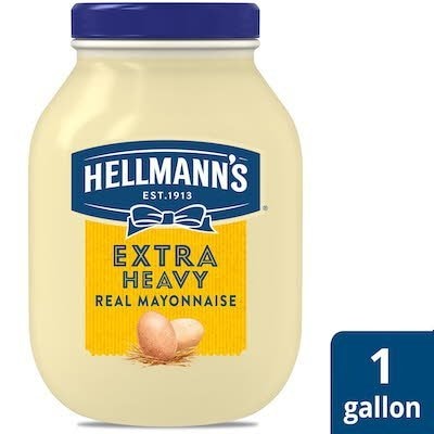 Hellmann's® Extra Heavy Mayonnaise 1 gal 4 pack - Hellmann’s Extra Heavy mayonnaise is great for binding and browning