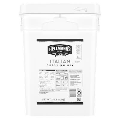 Hellmann's® Italian Dressing Dry Mix 1 x 25 lb - 