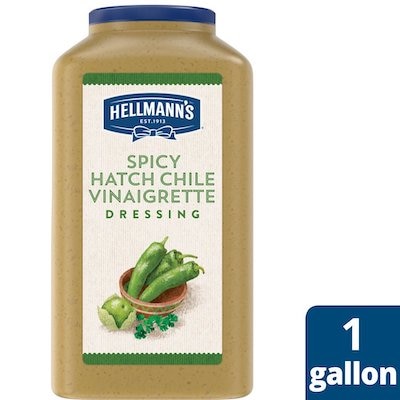 Hellmann's® Spicy Hatch Chile Vinaigrette - I’m constantly looking for new flavor combinations like the Hellmann's® Spicy Hatch Chile Vinaigrette (4 x 1 gal) to keep my salads fresh and exciting.