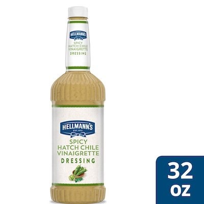 Hellmann's® Spicy Hatch Chile Vinaigrette 6 x 32 oz - I’m constantly looking for new flavor combinations like the Hellmann's® Spicy Hatch Chile Vinaigrette (6 x 32 oz) to keep my salads fresh and exciting.