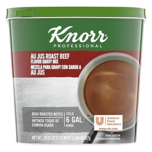 Knorr® Professional Au Jus Roast Beef Gravy Mix 4 x 1.99 lb - 