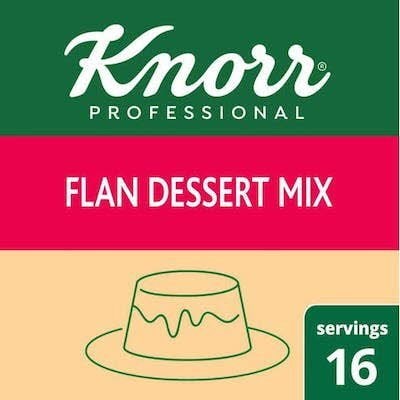 Knorr® Professional Creme Caramel Flan Mix, 8 Ounces, Pack of 6 - 