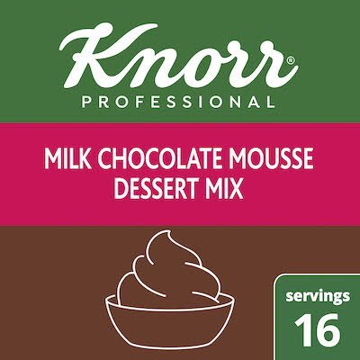 Knorr® Professional Milk Chocolate Mousse Mix 10 x 8.75 oz - 
