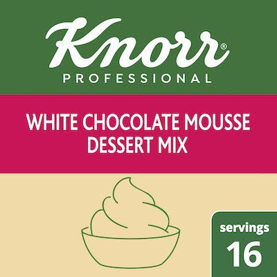 Knorr® Professional Milk White Chocolate Mousse Mix 10 x 7.3 oz - 