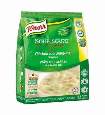 Knorr® Professional Soup du Jour Mix Chicken & Dumplings 4 x 22.9 oz -