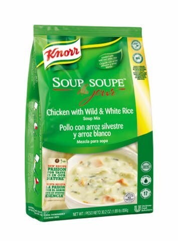 Knorr® Professional Soup du Jour Mix Chicken Wild & White Rice 4 x 30.2 oz -