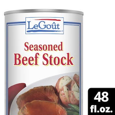 LeGout® Au Jus Beef Stock 12 x 48 oz - 