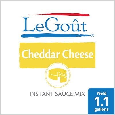 LeGout® Cheddar Cheese Canned Sauce 8 x 25.4 oz - 