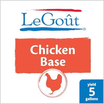 LeGout® Chicken Bouillon Base 12 x 1 lb - 