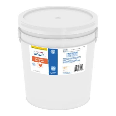 LeGout® Fully Cooked Chicken Bouillon Base 1 x 30 lb -