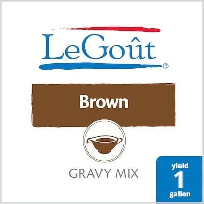 LeGout® Instant Brown Gravy Mix 8 x 13.29 oz - 