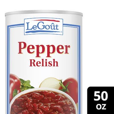 LeGout® Pepper Relish 6 x 3 lb - 
