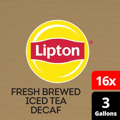 Lipton® Iced Tea Decaffeinated Black 16 x 3 gal -