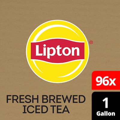 Lipton® Iced Tea Unsweetened Black 96 x 1 gal - 