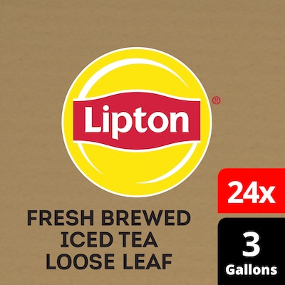 Lipton® Iced Tea Unsweetened Black for Steeping Brewer 24 x 3 gal -