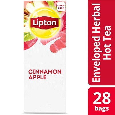 Lipton® Hot Tea Cinnamon Apple 6 x 28 bags - Lipton varieties suit every mood.