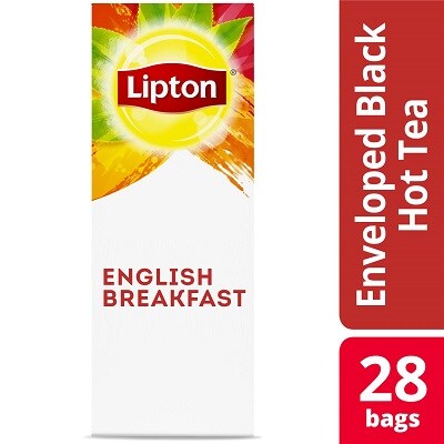 Lipton® Hot Tea English Breakfast 6 x 28 bags - Lipton varieties such as the Lipton® Hot Tea English Breakfast (6 x 28 bags) suit every mood.