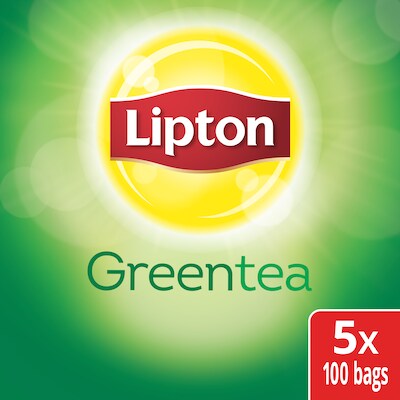 Lipton® Hot Tea Green 5 x 100 bags - Lipton varieties such as the Lipton® Hot Tea Green (5 x 100 bags) suit every mood.